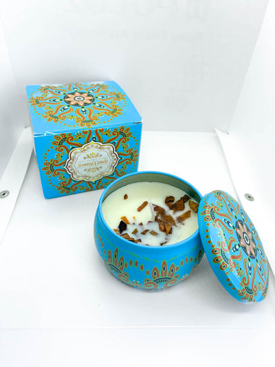 Chandelle de soja aromatisé aux huiles essentielles