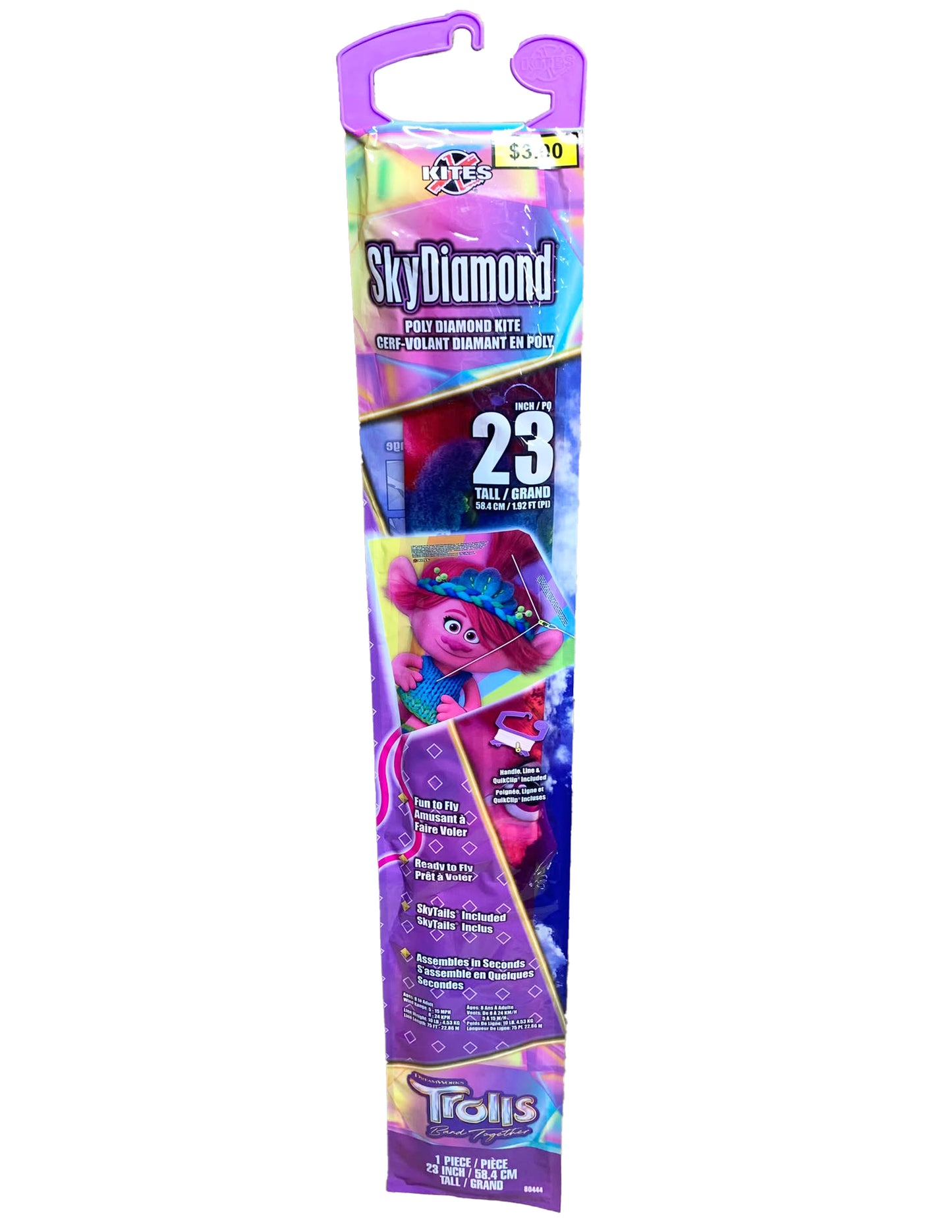 Cerf volant - Trolls 23 pouces