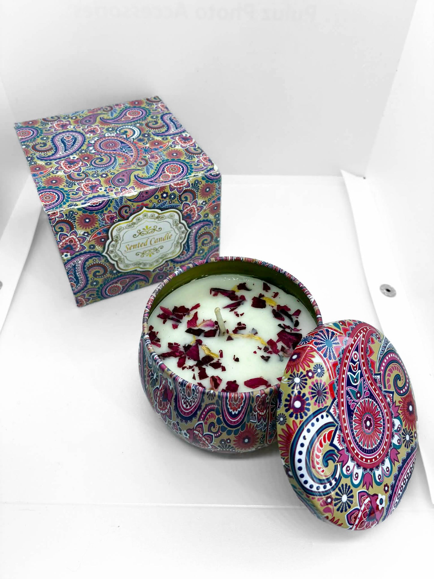 Chandelle de soja aromatisé aux huiles essentielles