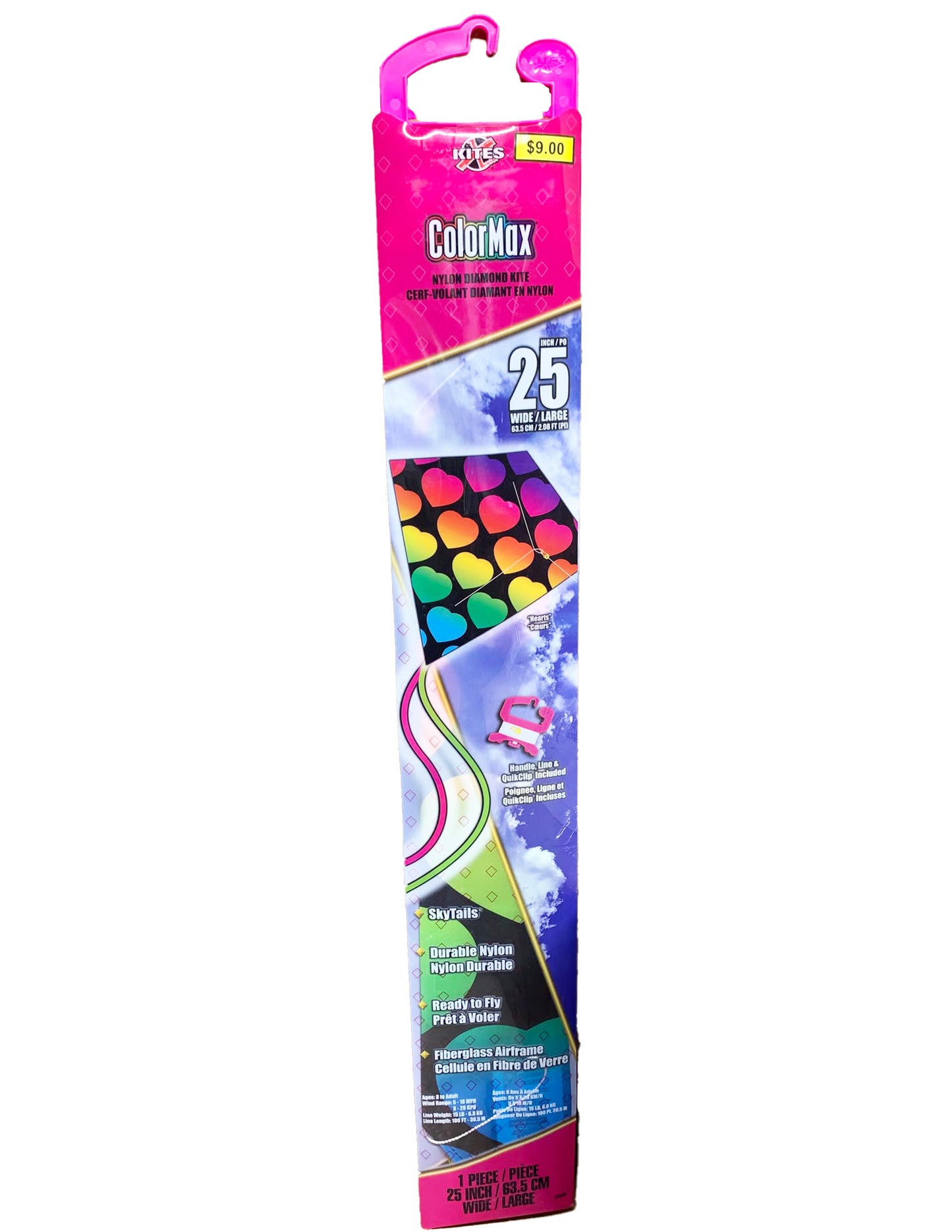 Cerf volant - Multicolore 25 pouces