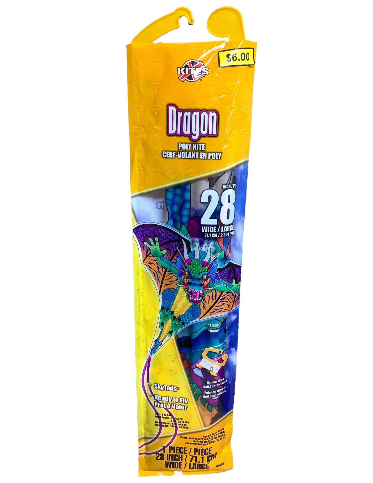 Cerf volant - Dragon 28 pouces