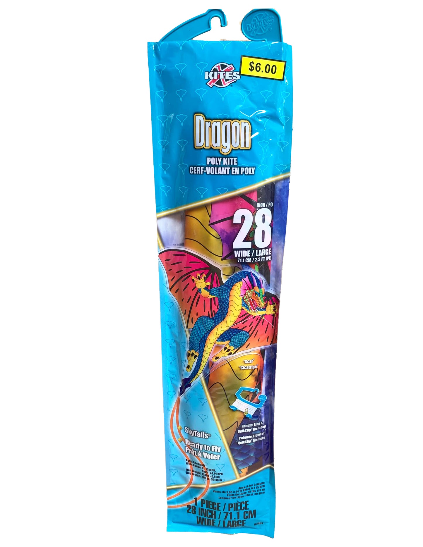 Cerf volant - Dragon 28 pouces