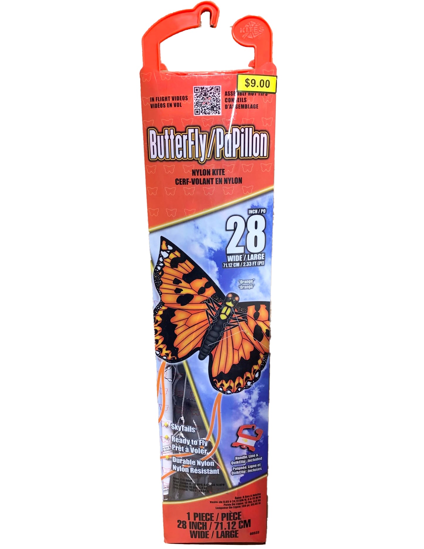 Cerf volant - Papillon 28 pouces