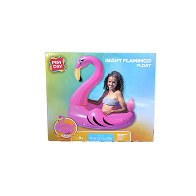 Flammant rose gonflable géant pour piscine