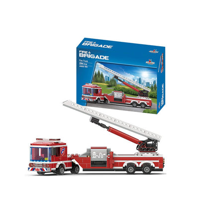 Camion de pompier d'assemblage