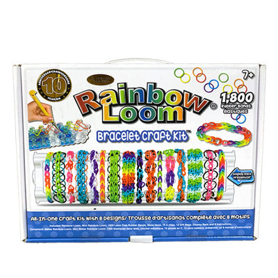 Ensemble de création de bracelets - Rainbow Looms