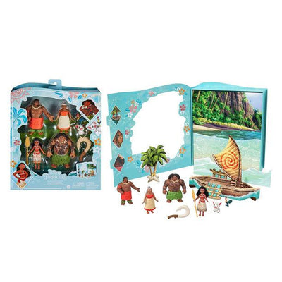 Livre avec figurines - Moana