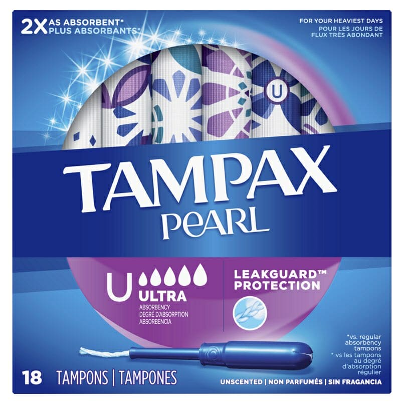 Tampax Pearl - Always - Ultra - Paquet de 18