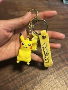 Porte-clé de Pokémon en silicone - Pikachu