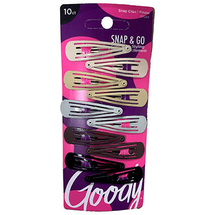 Pinces à cheveux 'Barrettes' Goody - Paquet de 10