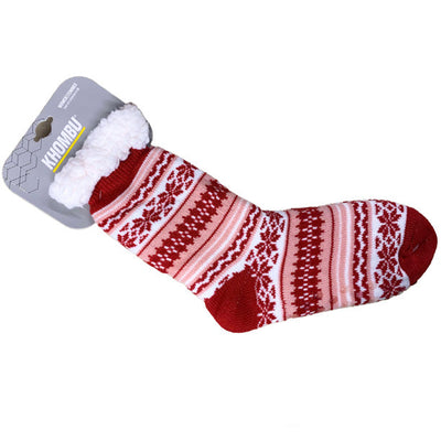 Bas chaud style pantouffle - Taille unique - Khombu