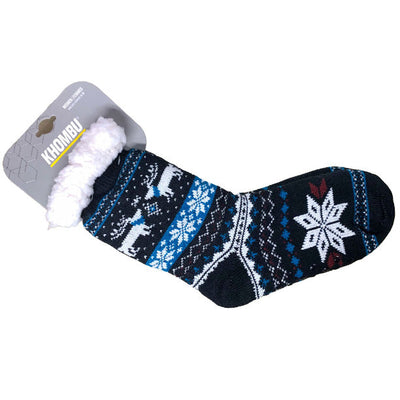Bas chaud style pantouffle - Taille unique - Khombu