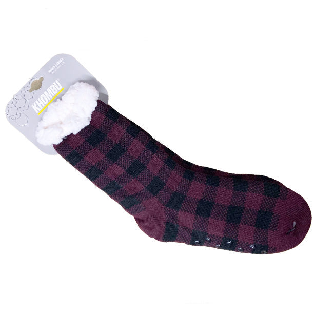 Bas chaud style pantouffle - Taille unique - Khombu