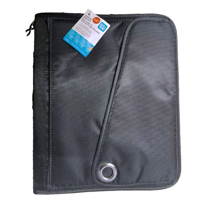 Cartable 1 pouces - Fermeture éclair - Noir - Pen Gear
