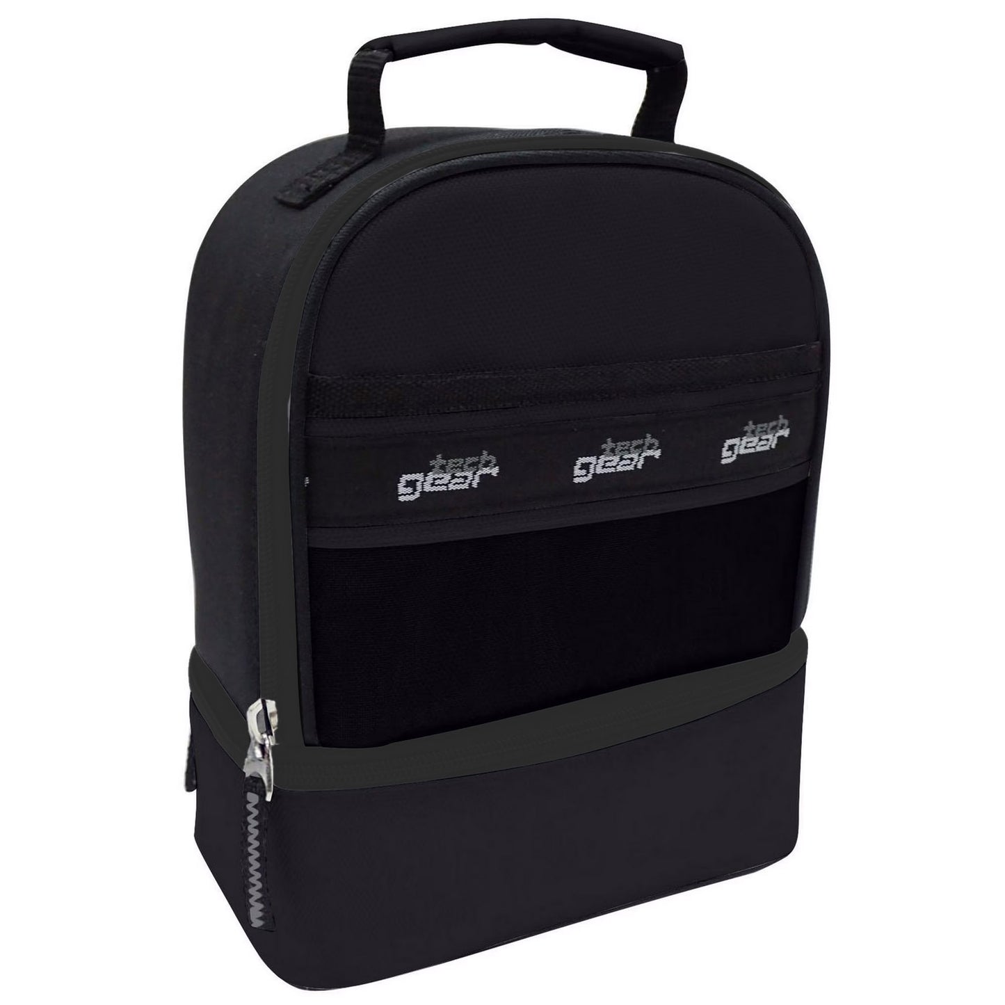 Boîte à lunch Tech Gear - Double compartiment - Noir