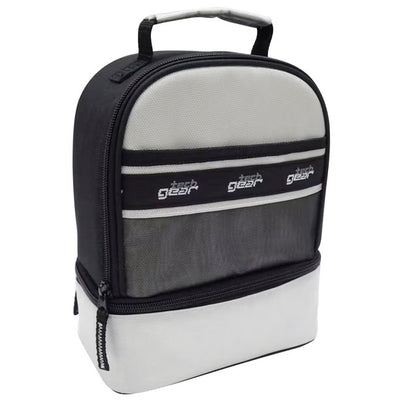 Boîte à lunch - Double compartiment - Gris - Tech Gear