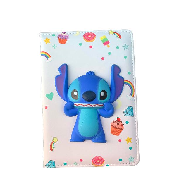 Calepin d'écriture Stitch - feuilles lignées