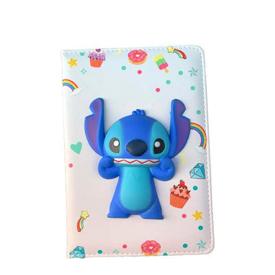 Calepin d'écriture Stitch - feuilles lignées