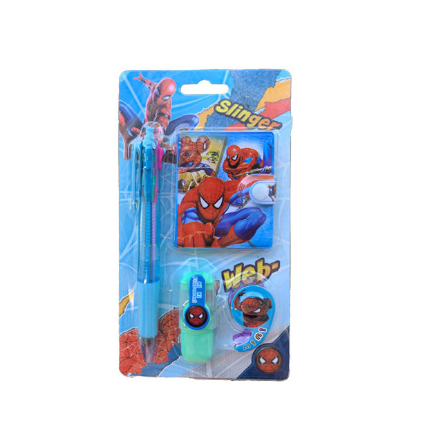 Calepin d'écriture Spiderman - Bleu