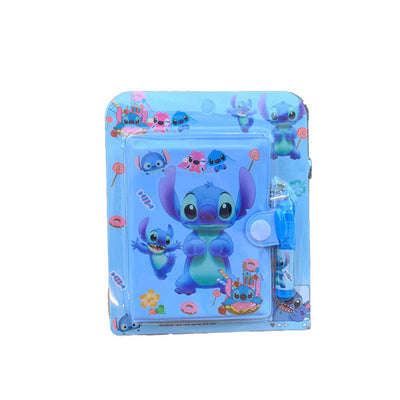 Calepins avec crayon Stitch - Petit bleu