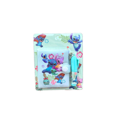 Calepins avec crayon Stitch - Mini vert