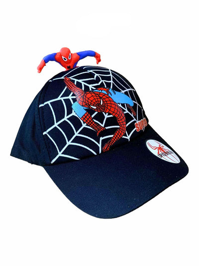 Casquette pour enfant - Spiderman noir