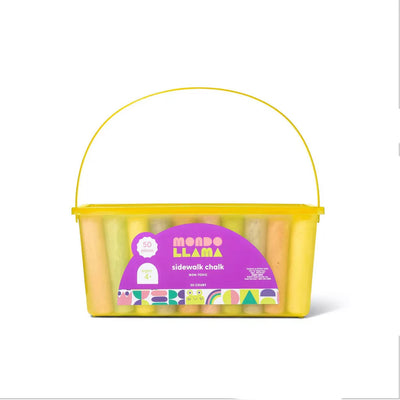 Ensemble de 50 craies pour trottoir