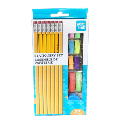 Crayons HB#2 - Ensemble de papeterie 23 unités - Pen Gear