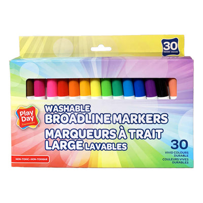 Crayons feutres lavables - Paquet de 30