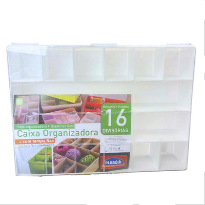 Boîte d’organisation à 16 divisions Plastique