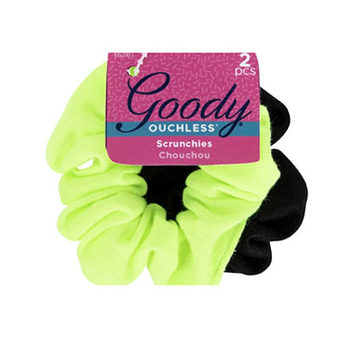 Élastiques Chouchou - Goody - Paquet de 2 -Vert et noir