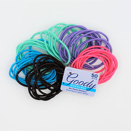 Élastiques Goody - Paquet de 50 - Assorti