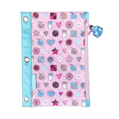 Étui à crayon pour cartable - Rose bonbons - Tech Gear