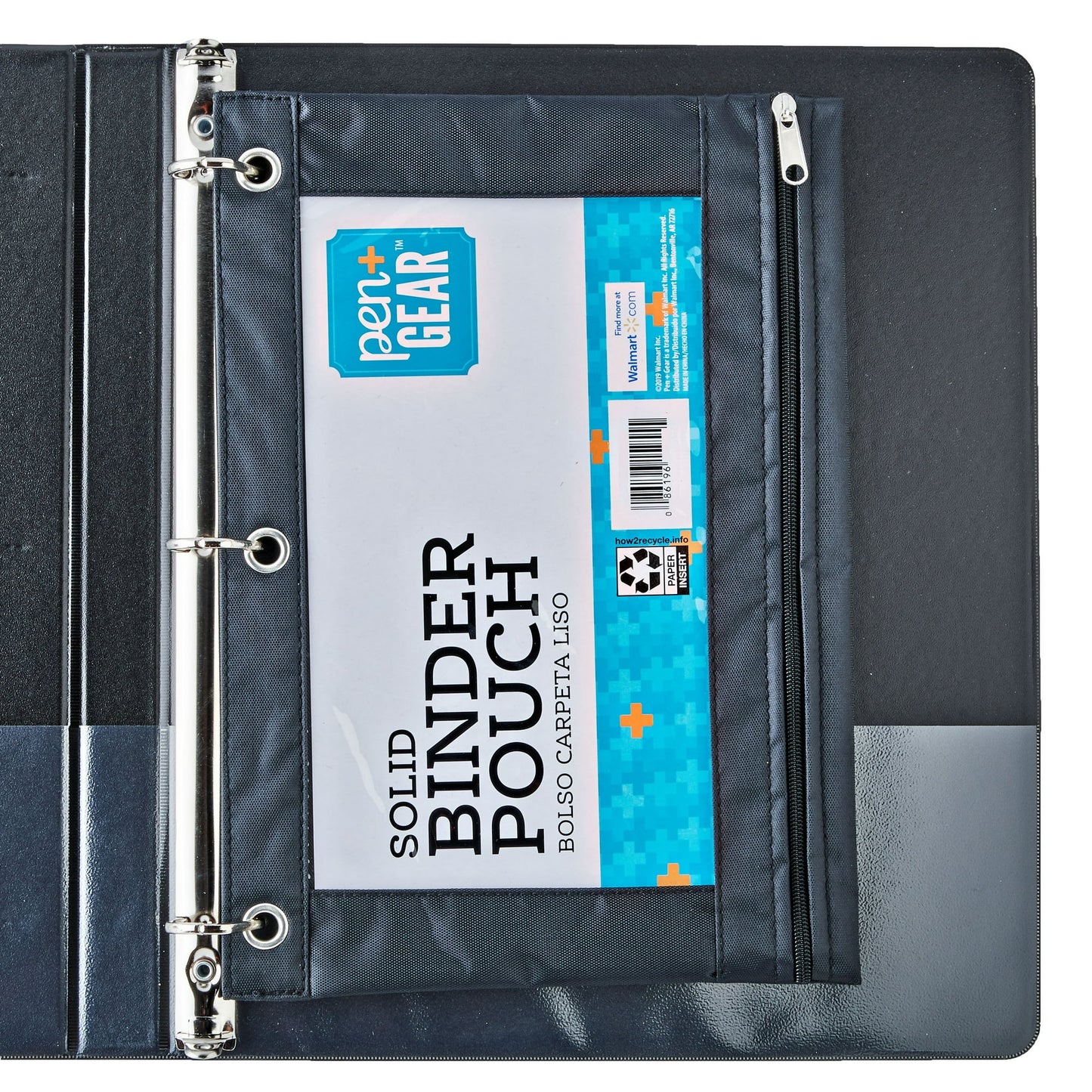 Étui à crayons pour cartable noir - Pen Gear