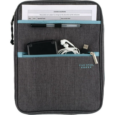 Cartable 1 pouces "Carry All" - Fermeture éclair - Gris - Five Star