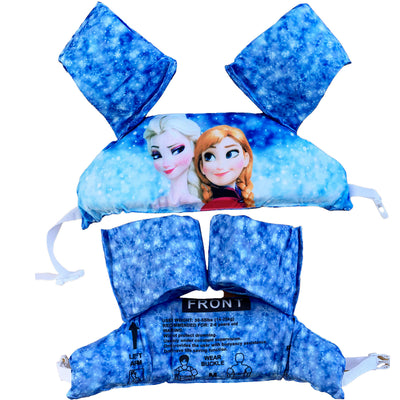 Gilet de natation pour enfants - Reine des Neiges - 30-55lbs - 2-6ans