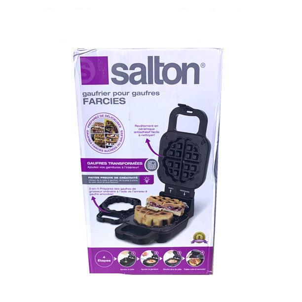 Gaufrier pour gauffres farcies - Salton - Retour Magasin