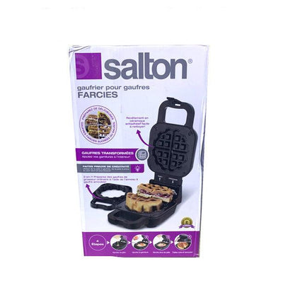 Gaufrier pour gauffres farcies - Salton - Retour Magasin
