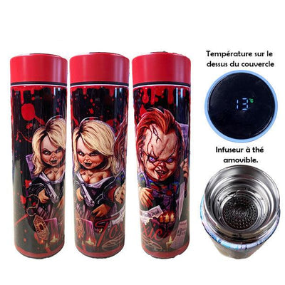 Gourde d'eau digitale - Chucky