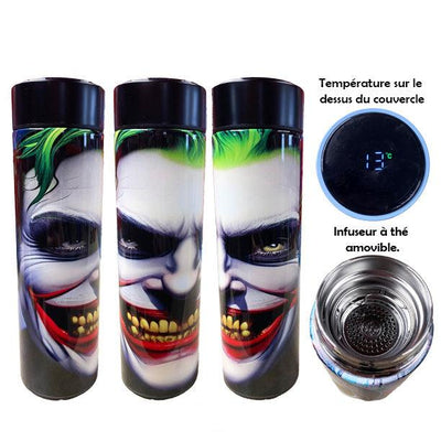 Gourde d'eau digitale - Joker
