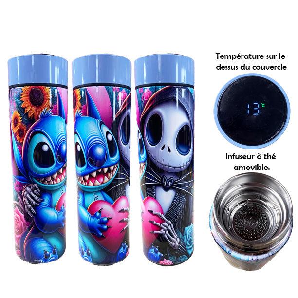 Gourde d'eau Stitch digitale - Stitch and Jack