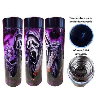 Gourde d'eau digitale - Frissons