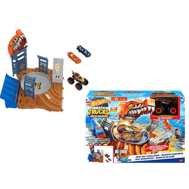 Hot Wheels - Monster Truck Arena Smasher Tiger Shark