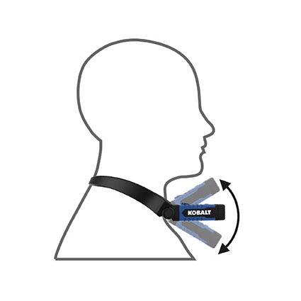 Lampe de cou DEL 210 lumens à batterie - Kobalt