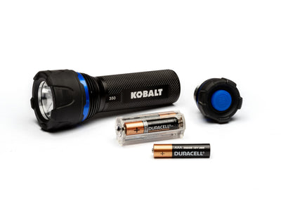 Lampe de poche DEL 350 lumens à batterie - Kobalt