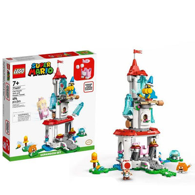 Lego - Super Mario Bros #71407 - Extension - Le costume de Peach chat et la tour gelée