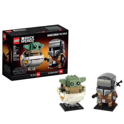 Lego - Brickheadz Star Wars #75317 - Le mandolorien et l'enfant