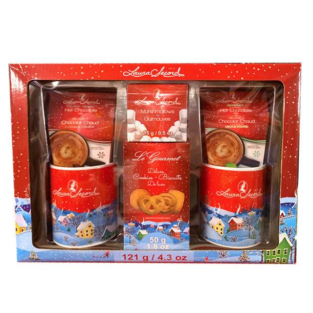 Ensemble cadeau Laura Secord - Chocolat chaud et chocolat menthe