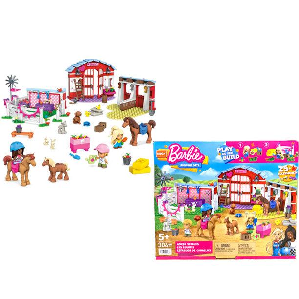 Mega Bloks - Barbie - Étable équestre