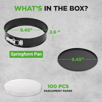 Moule à gâteau au fromage en acier inoxydable - Nutrichef